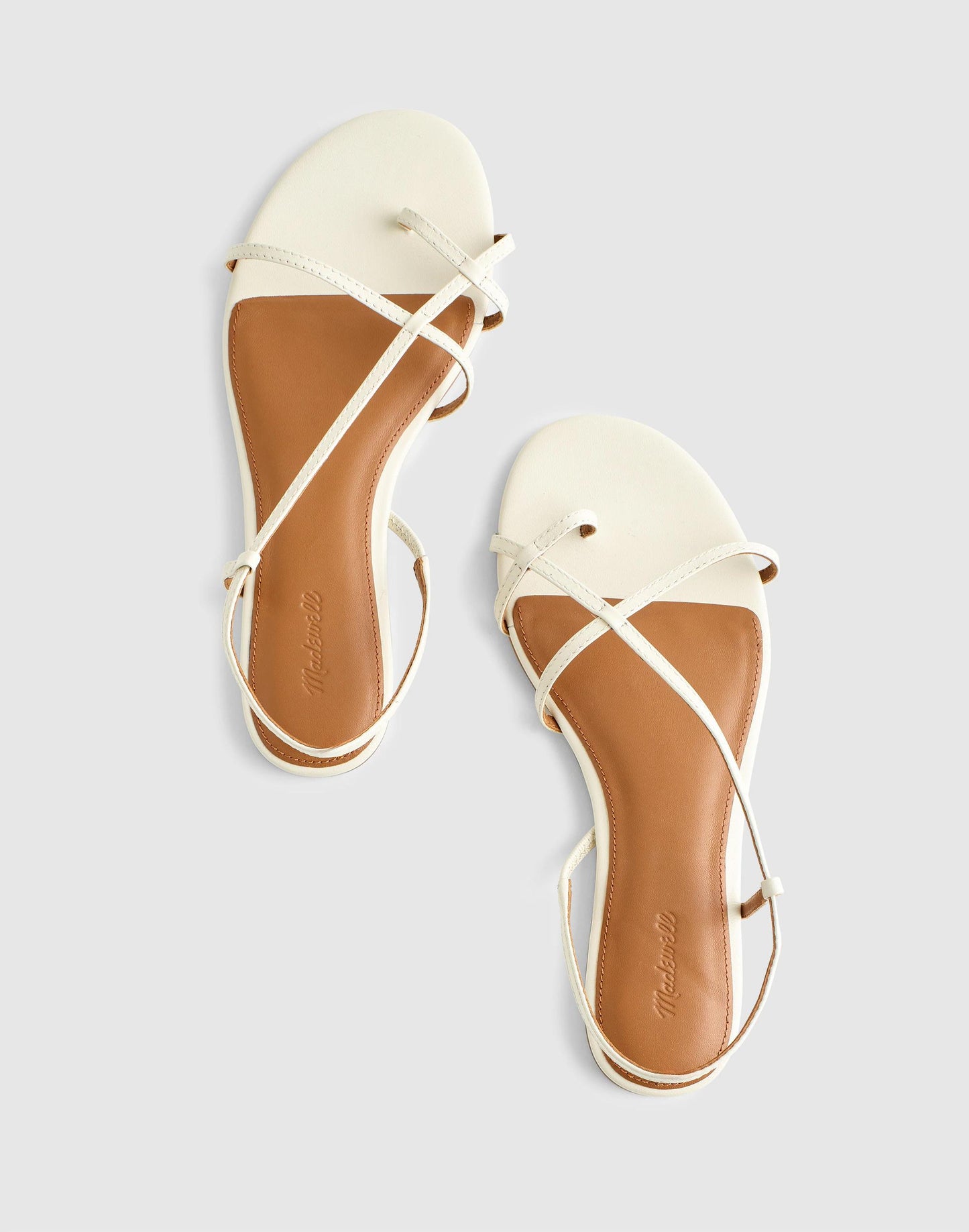 The Iggy Strappy Sandal Vintage Muslin | Madewell