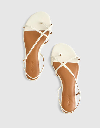 The Iggy Strappy Sandal Vintage Muslin | Madewell