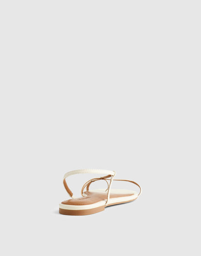 The Iggy Strappy Sandal Vintage Muslin | Madewell