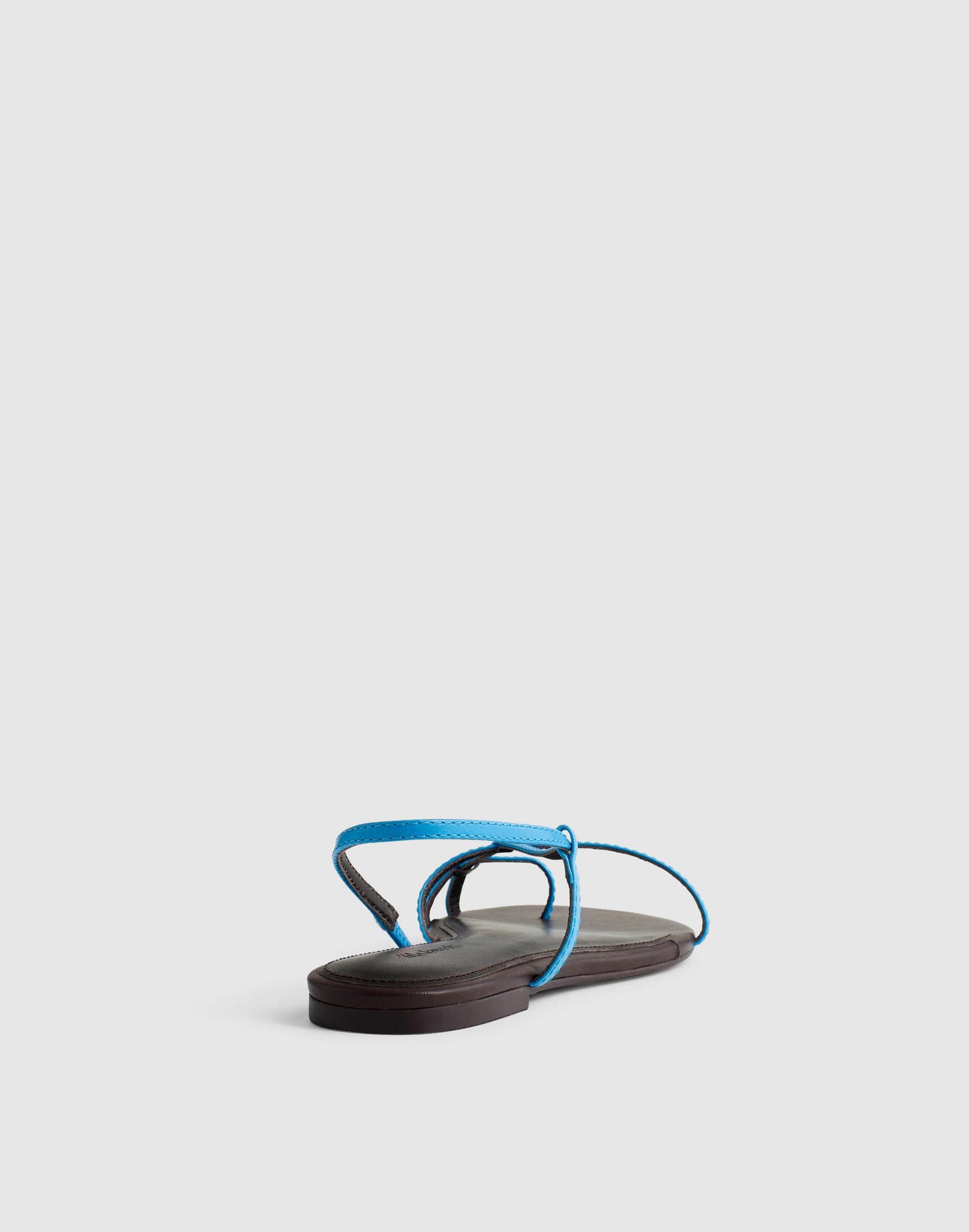The Iggy Strappy Sandal Tropical Blue | Madewell