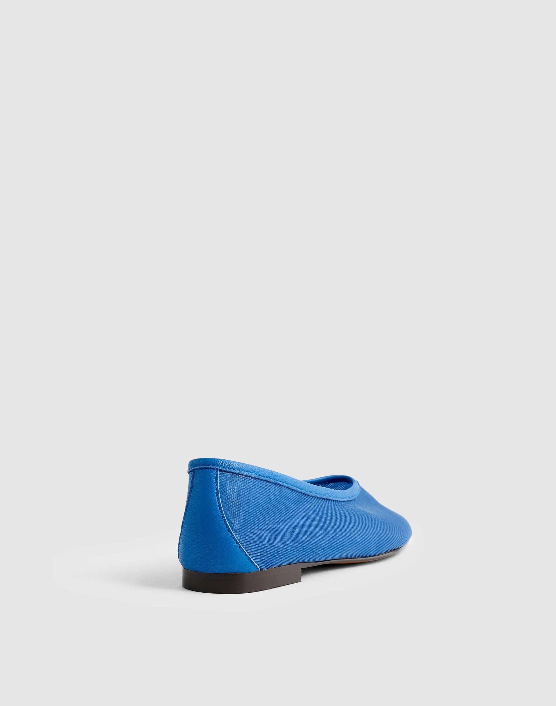 The Mylie Ballet Flat Retro Blue | Madewell