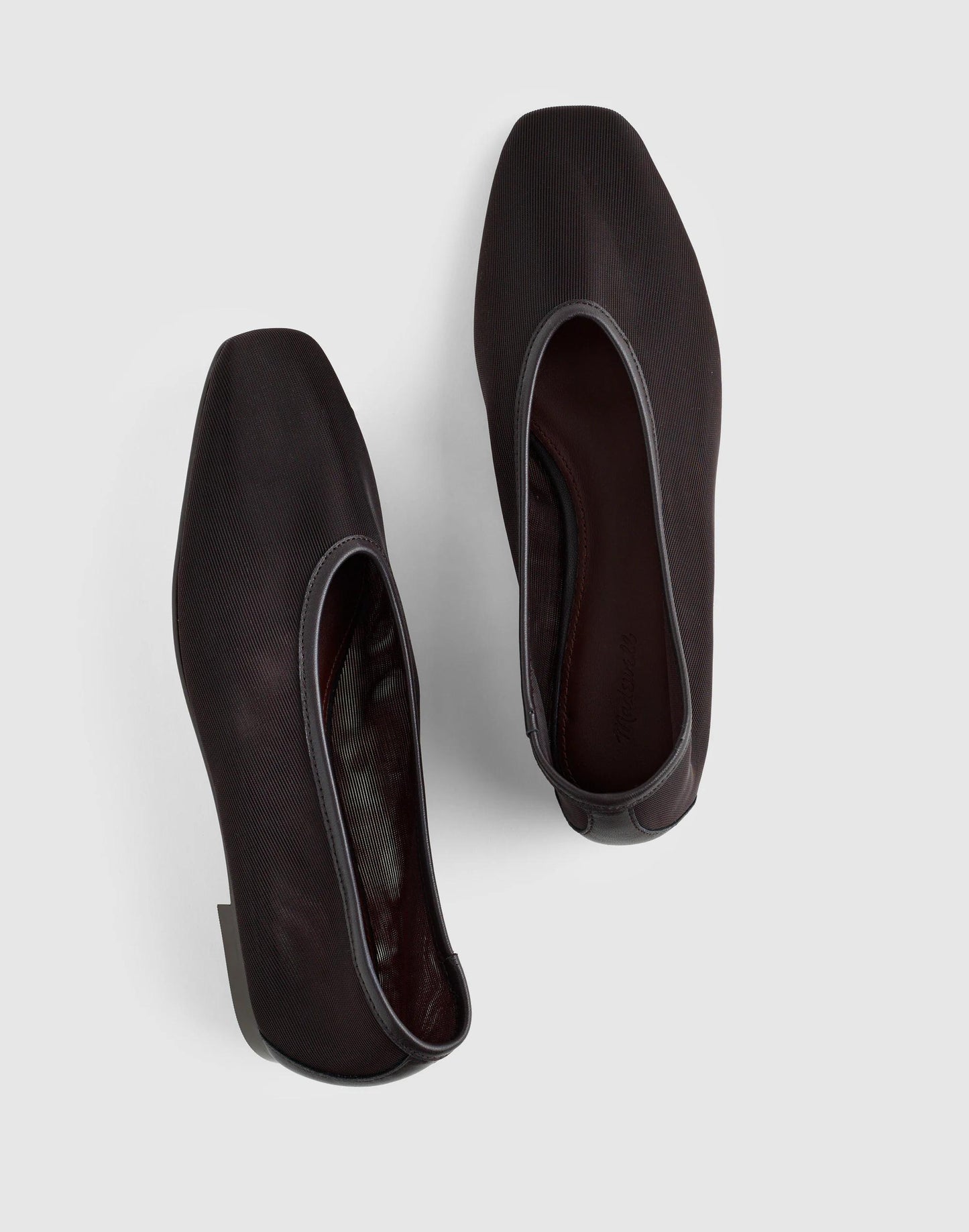 The Mylie Ballet Flat Dark Carob | Madewell