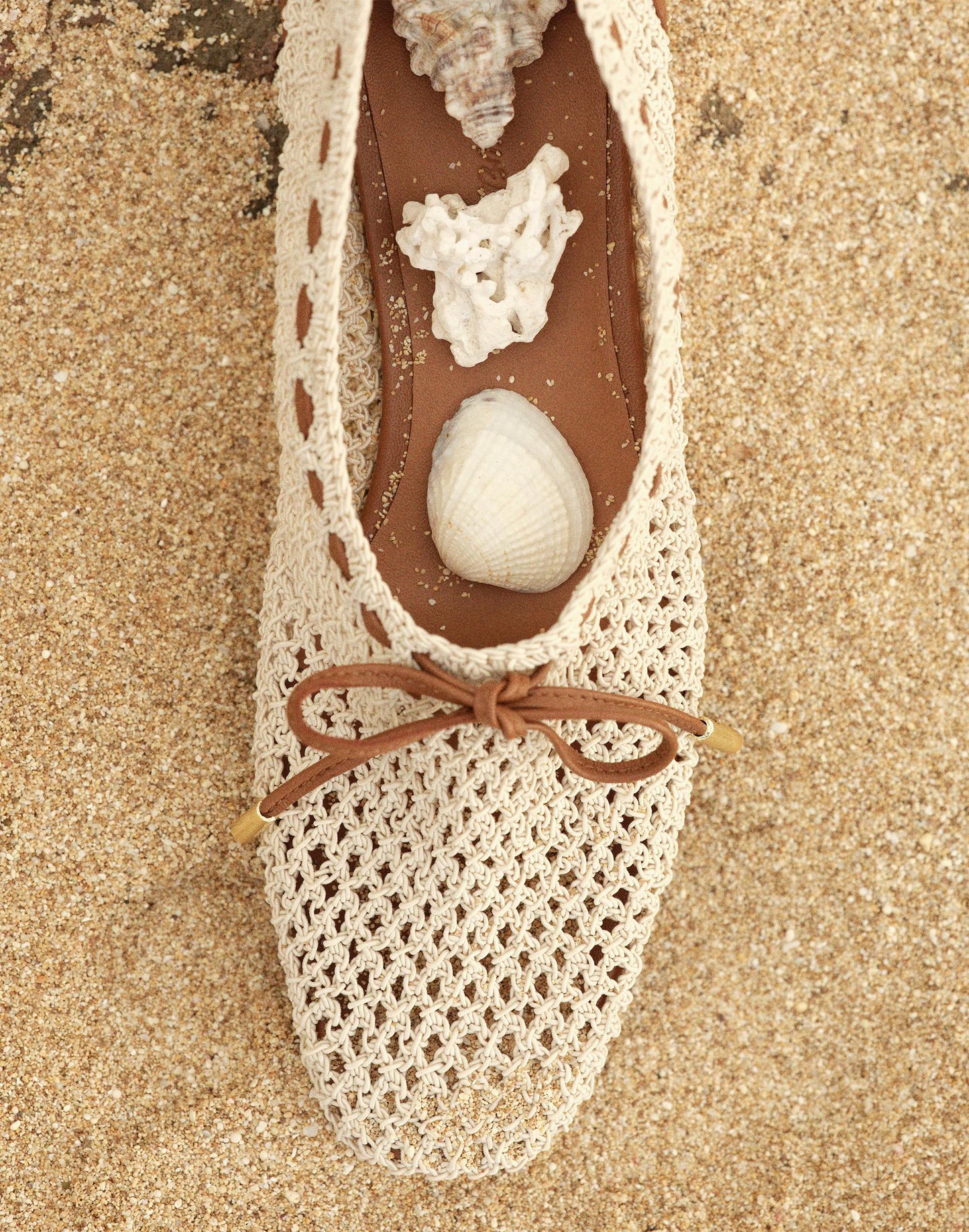 The Mylie Ballet Flat Natural | Madewell