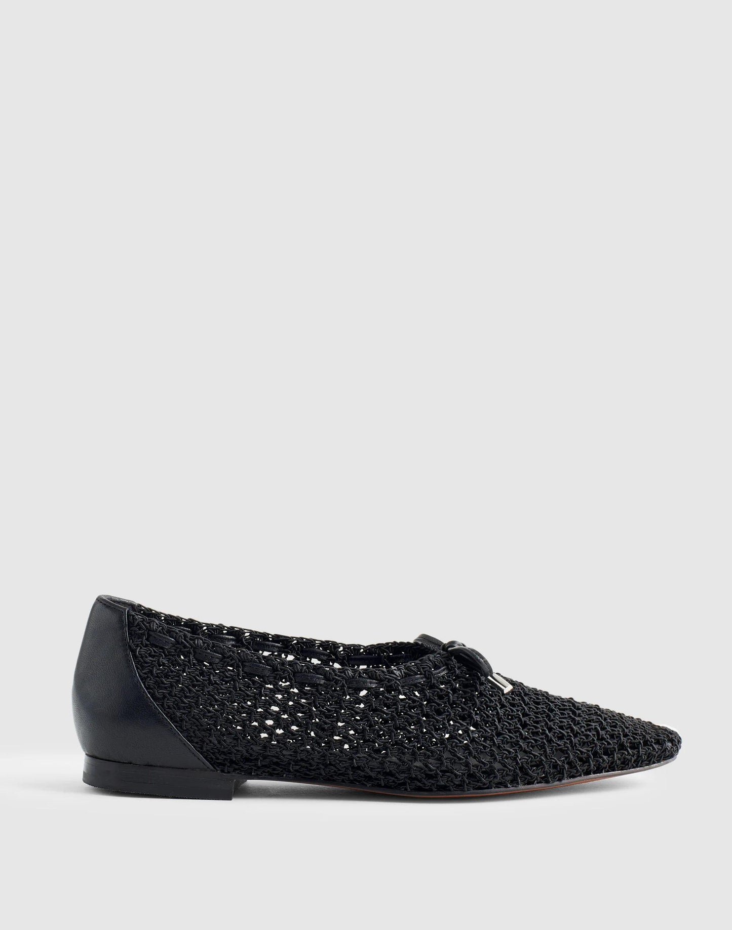 The Mylie Ballet Flat True Black | Madewell
