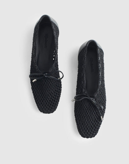 The Mylie Ballet Flat True Black | Madewell