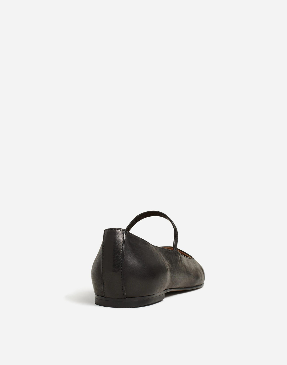 The Greta Ballet Flat True Black | Madewell
