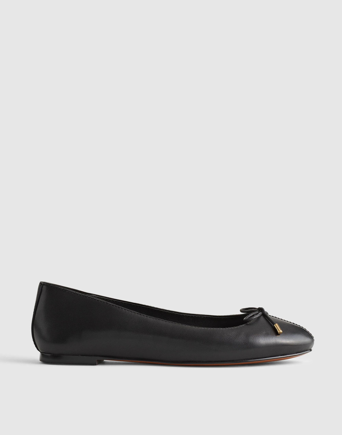 The Hester Flat True Black | Madewell