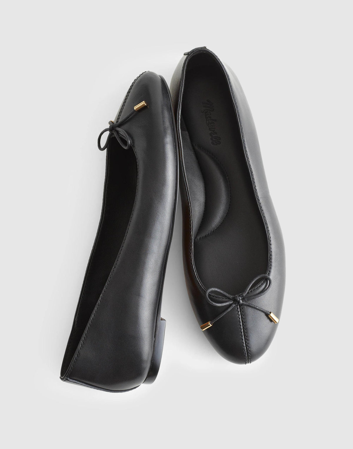 The Hester Flat True Black | Madewell