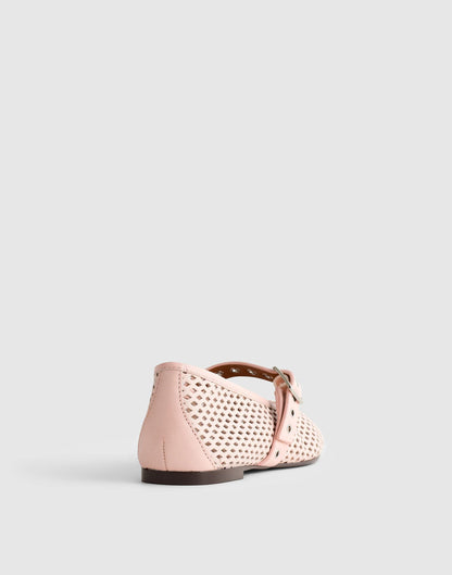 The Remy Mary Jane Flat Minimal Pink | Madewell
