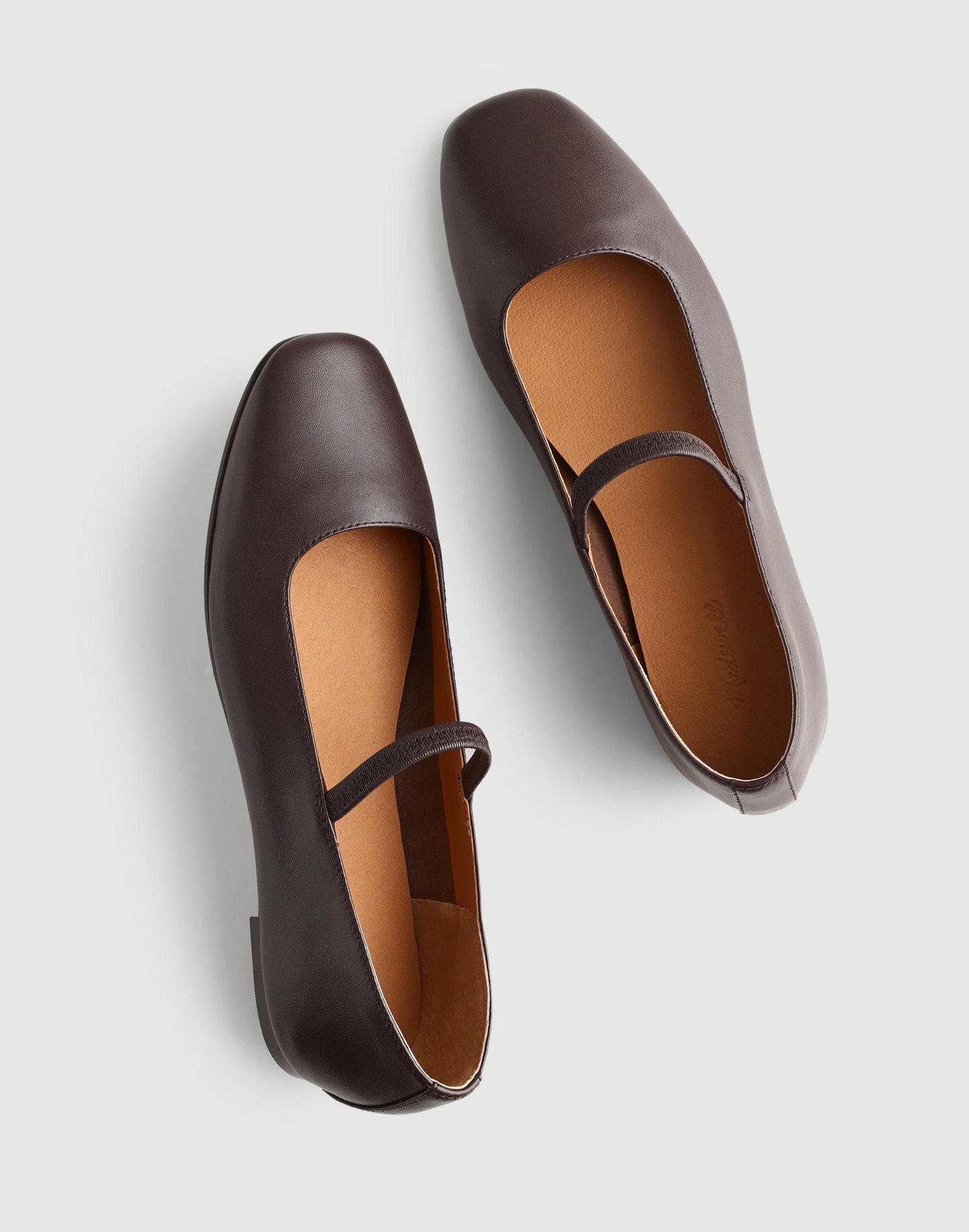 The Greta Ballet Flat Coffee Bean | Madewell