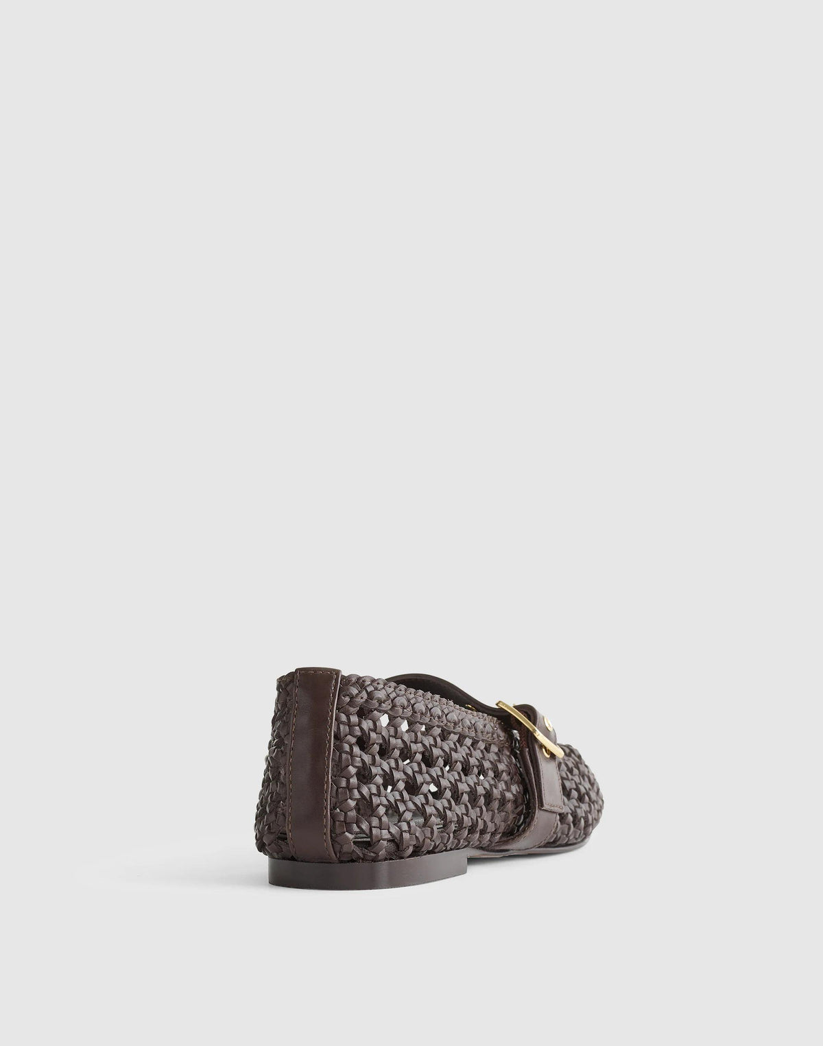 The Remy Mary Jane Flat Dark Carob | Madewell