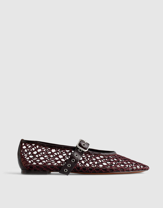 The Remy Mary Jane Flat Espresso Bean | Madewell