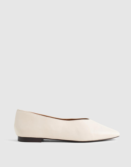 The Mylie Ballet Flat Pebble Stone | Madewell