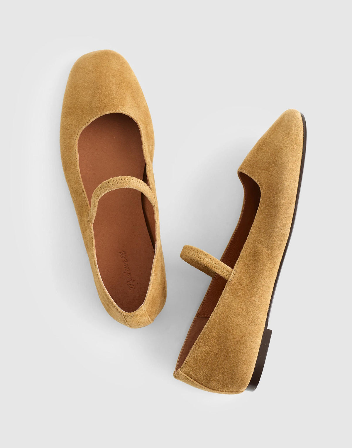 The Greta Ballet Flat Olive Surplus | Madewell