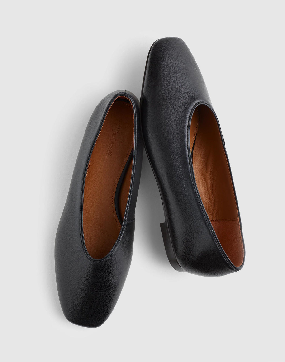 The Mylie Ballet Flat True Black | Madewell