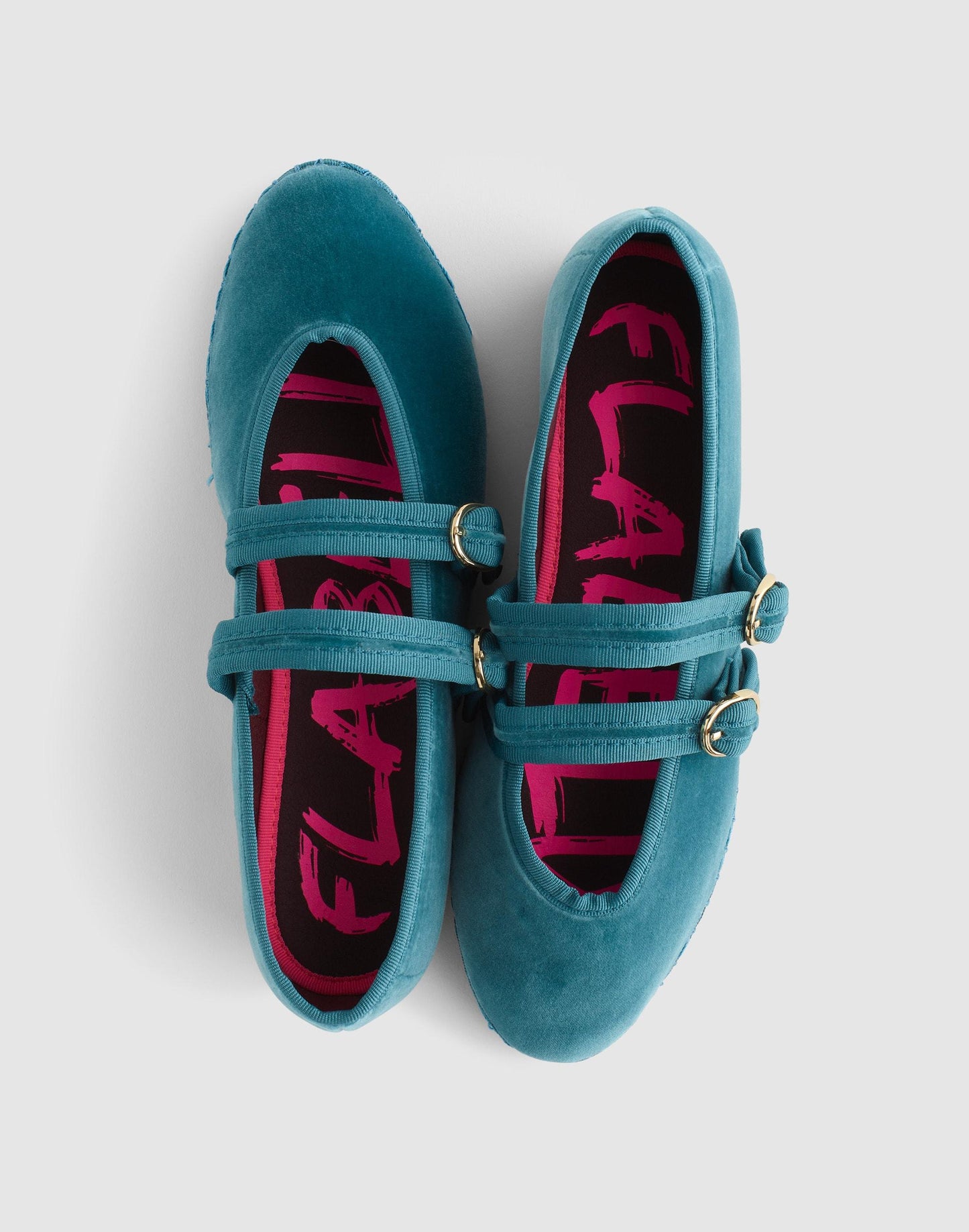 Flabelus Lady Claire Mary Janes Green | Madewell