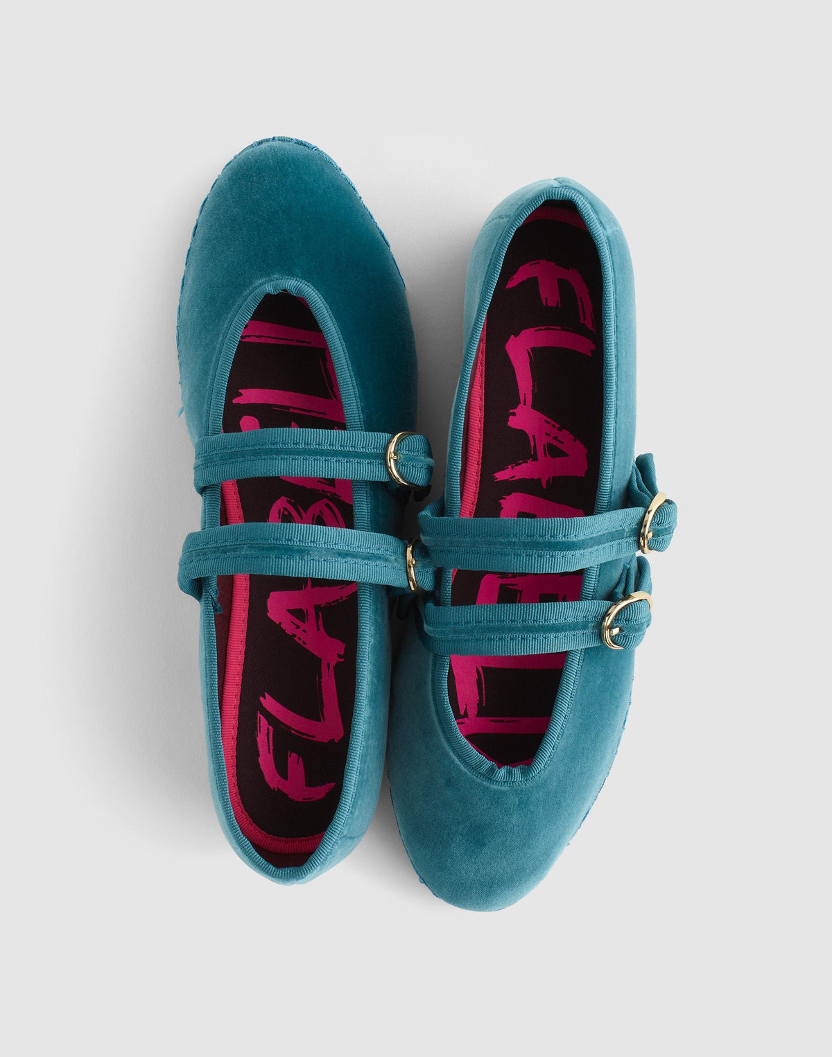Flabelus Lady Claire Mary Janes Green | Madewell