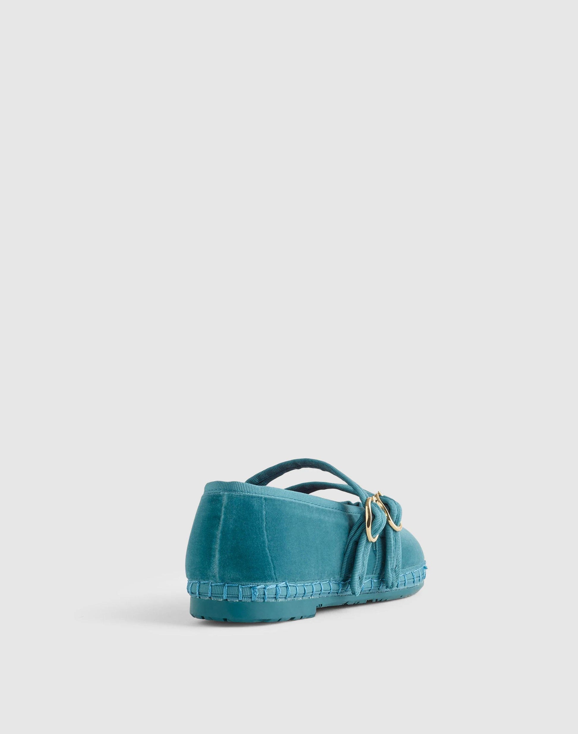 Flabelus Lady Claire Mary Janes Green | Madewell