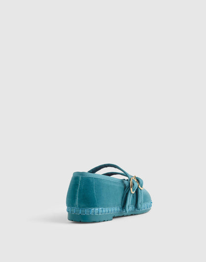 Flabelus Lady Claire Mary Janes Green | Madewell