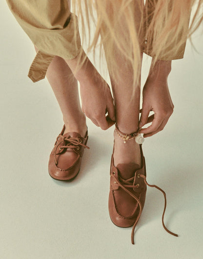 The Jamie Boat Shoe Darest Brown | Madewell