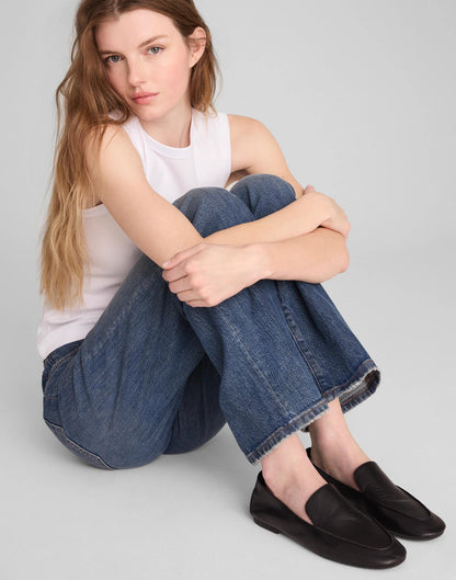 The Dolli Glove Loafer True Black | Madewell