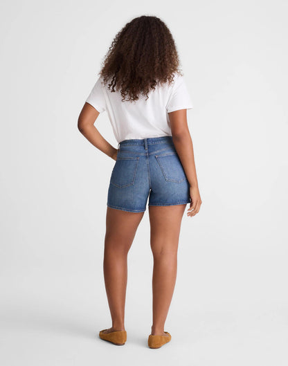 The Curvy Perfect Vintage Mid-Length Jean Short Irmo Wash | Madewell