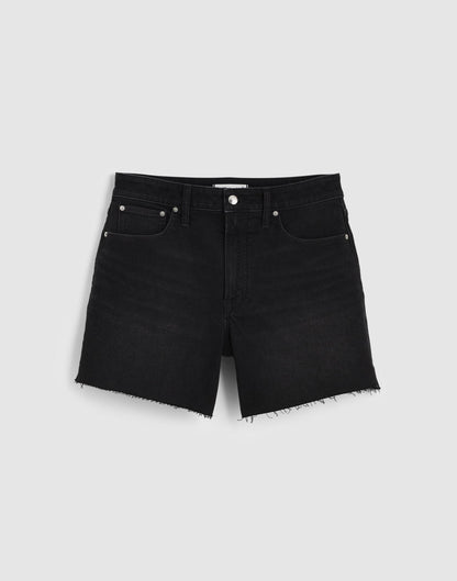 The Curvy Perfect Vintage Mid-Length Jean Short Catalani Wash | Madewell