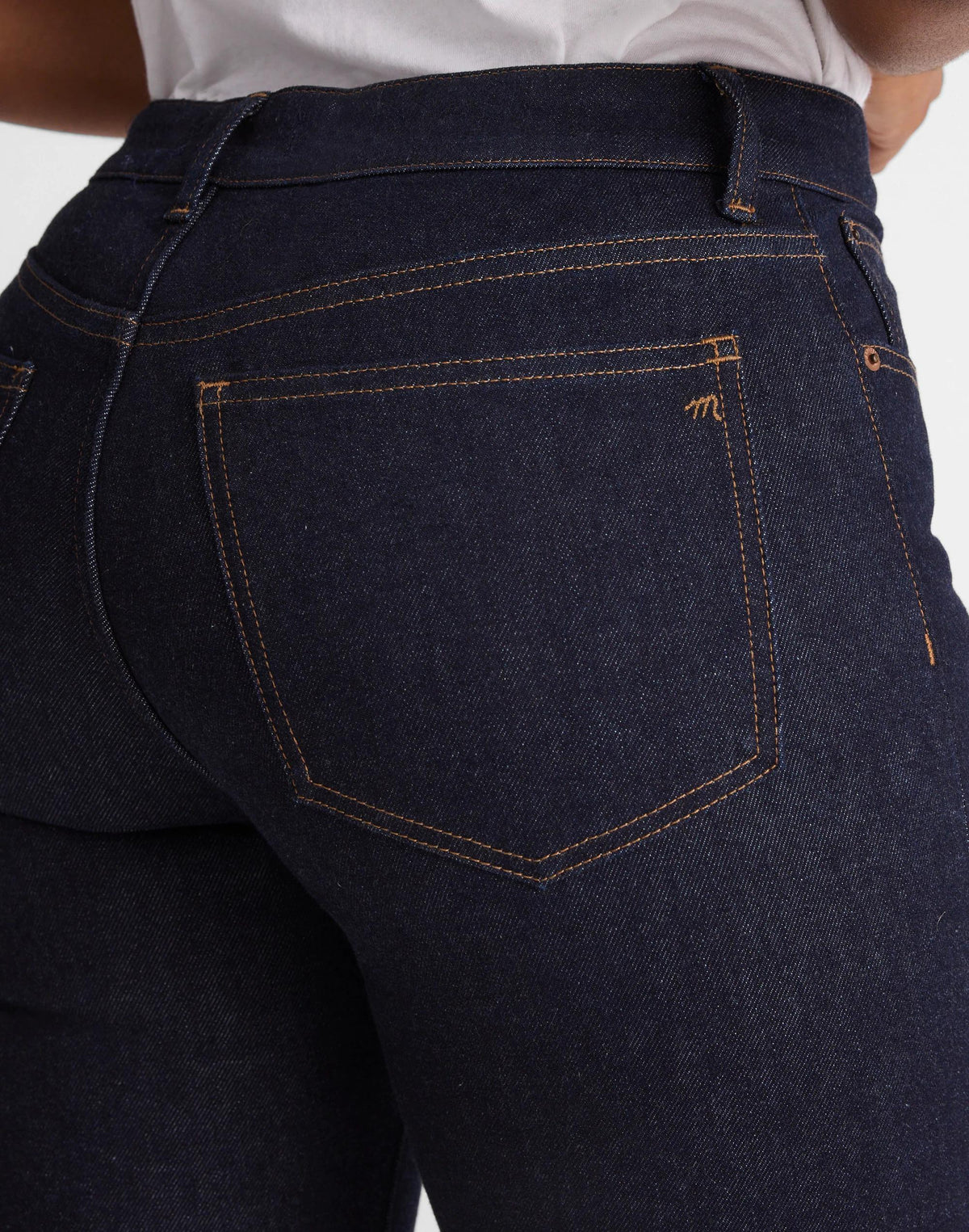 The Curvy Jules Slim-Straight Jean in Rinse Wash Rinse Wash | Madewell