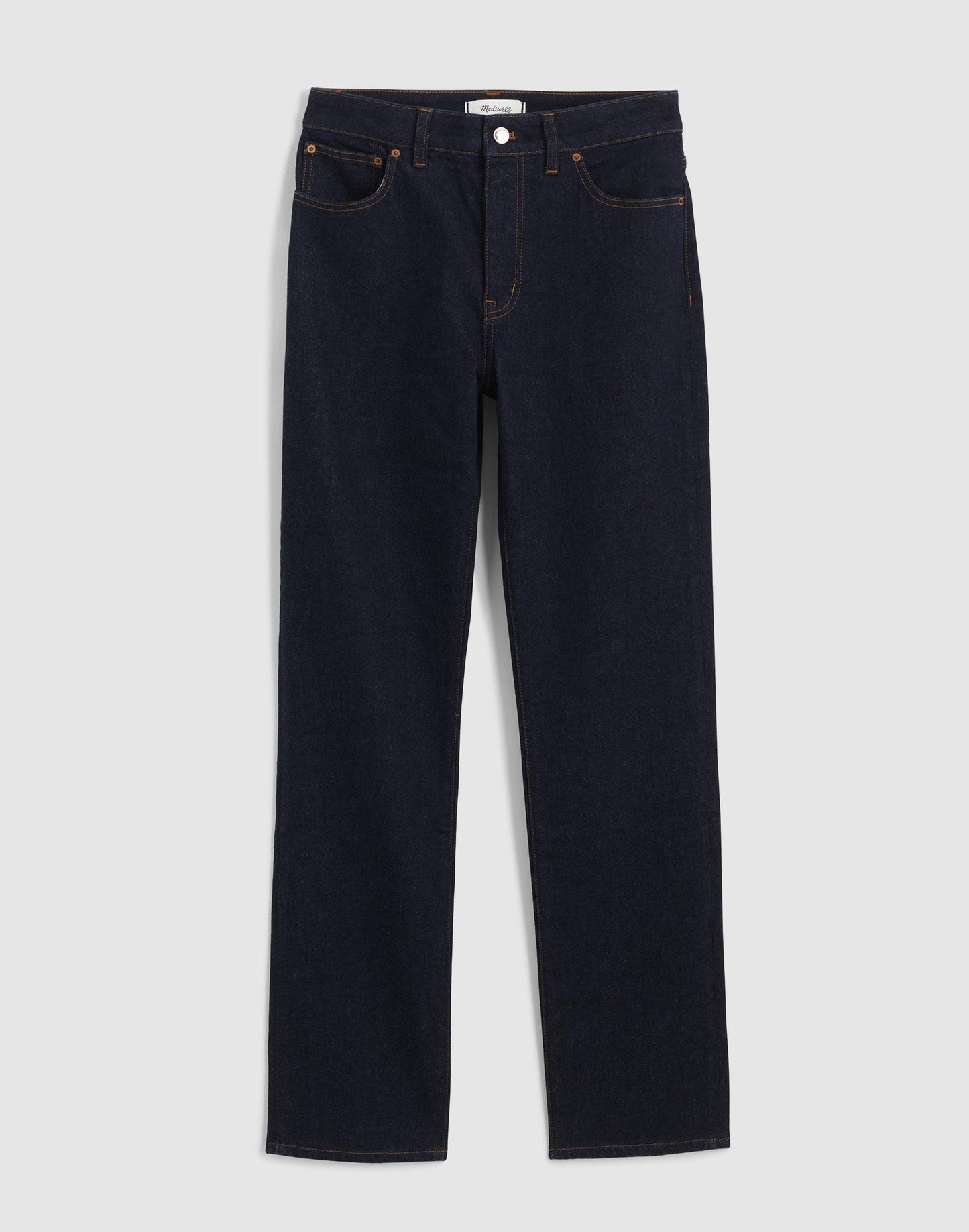The Curvy Jules Slim-Straight Jean in Rinse Wash Rinse Wash | Madewell