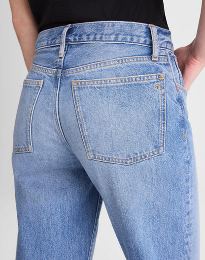 The Short Low-Rise Loose Jean Midvale Wash | Madewell