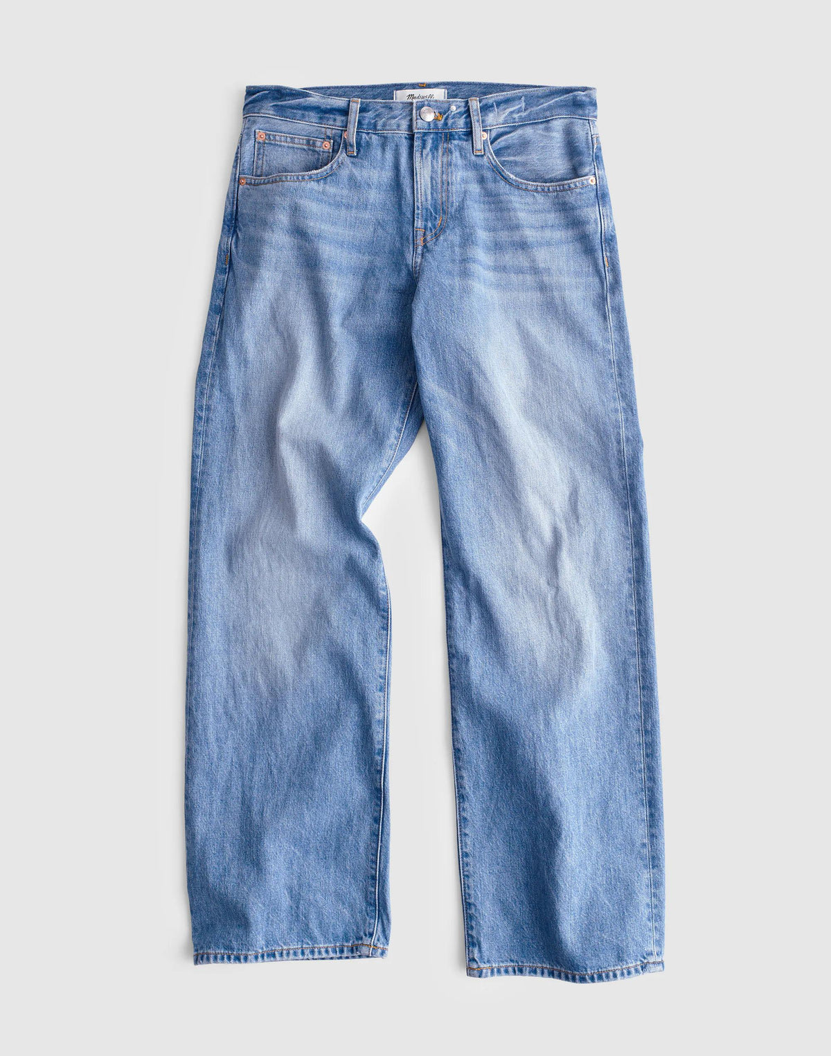 The Short Low-Rise Loose Jean Midvale Wash | Madewell