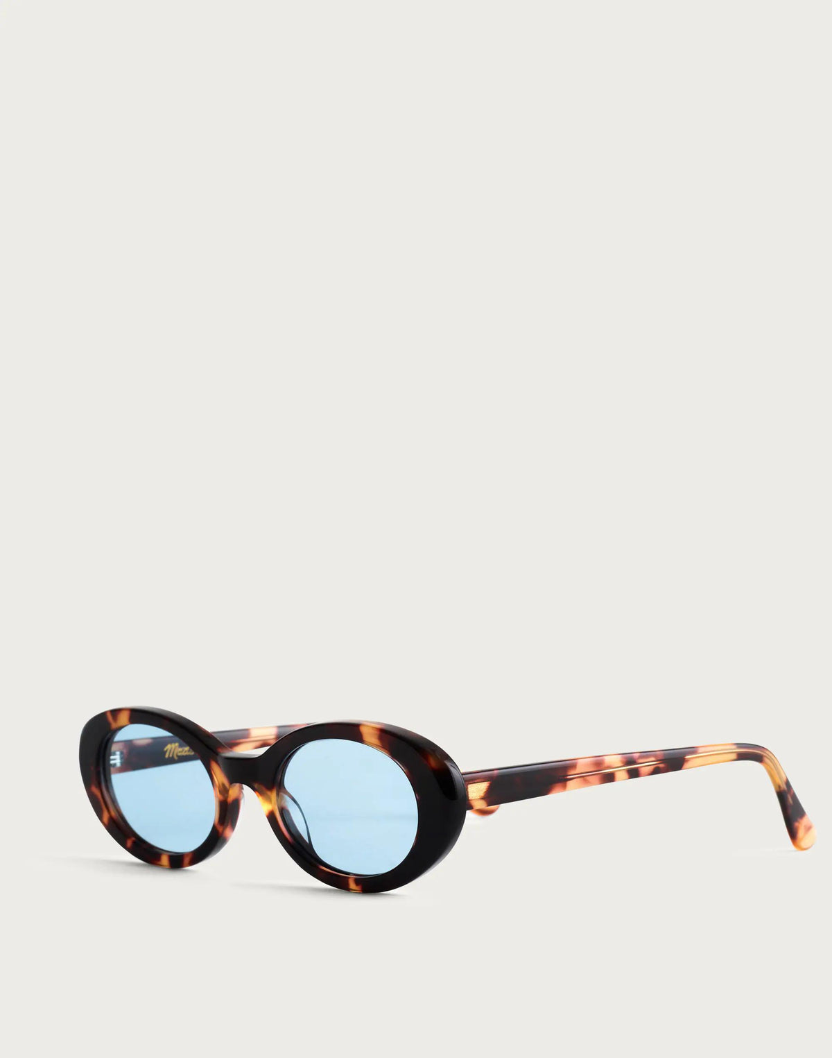 Russell Oval Sunglasses Whisky Tort | Madewell