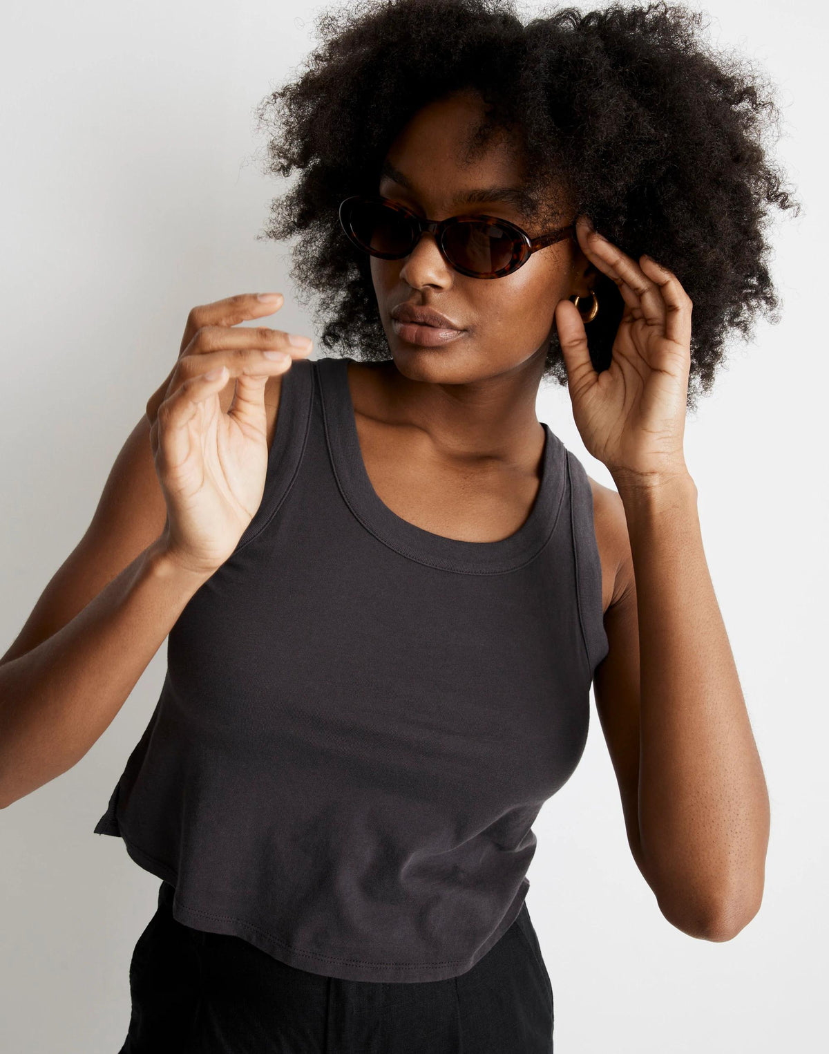 Russell Oval Sunglasses Afterglow Red Tort | Madewell