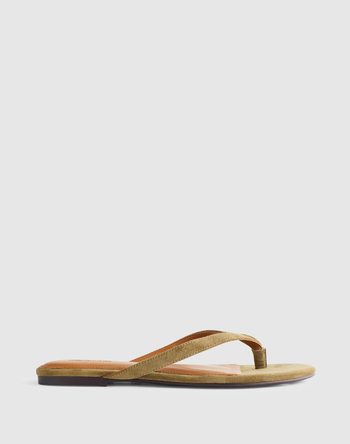 The Iggy Thong Sandal Safari Khaki | Madewell