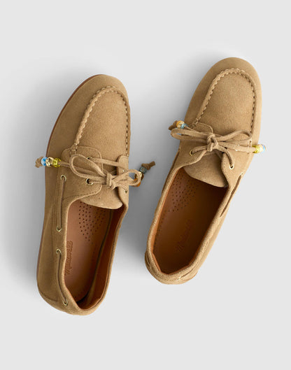 The Jamie Boat Shoe Walnut Shell | Madewell