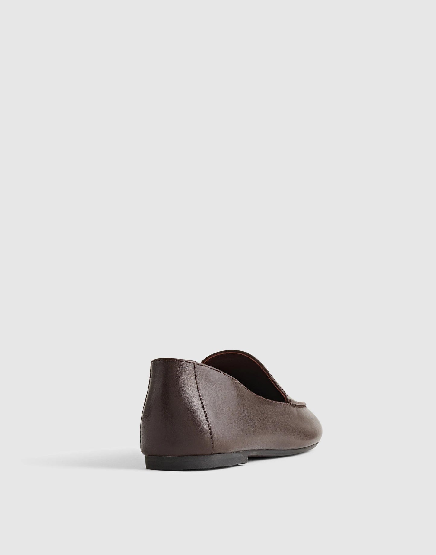 The Dolli Glove Loafer Dark Carob | Madewell