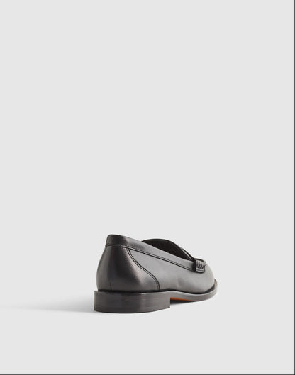 The Grayson Penny Loafer True Black | Madewell
