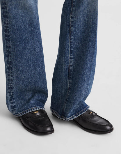 The Grayson Penny Loafer True Black | Madewell
