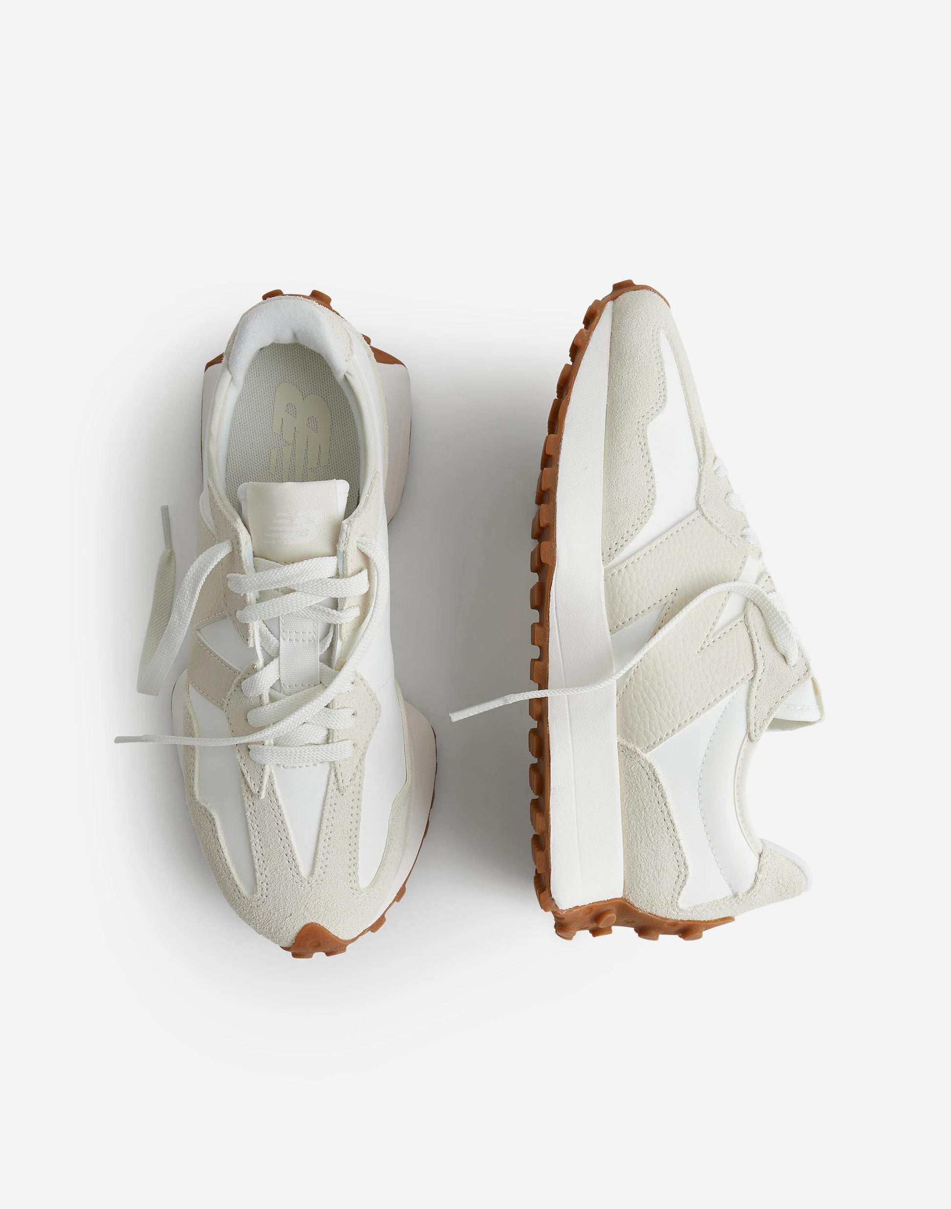 New Balance® Suede 327 Sneakers Linen Sea Salt | Madewell