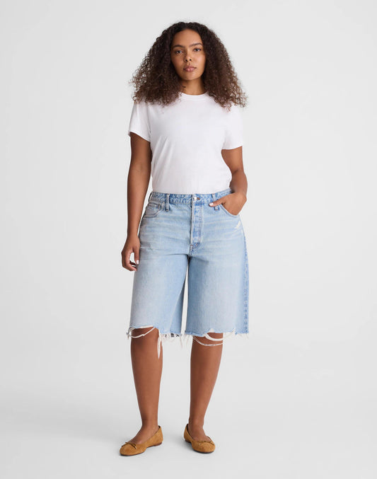 The Curvy Essex Long Baggy Short Londe Wash | Madewell