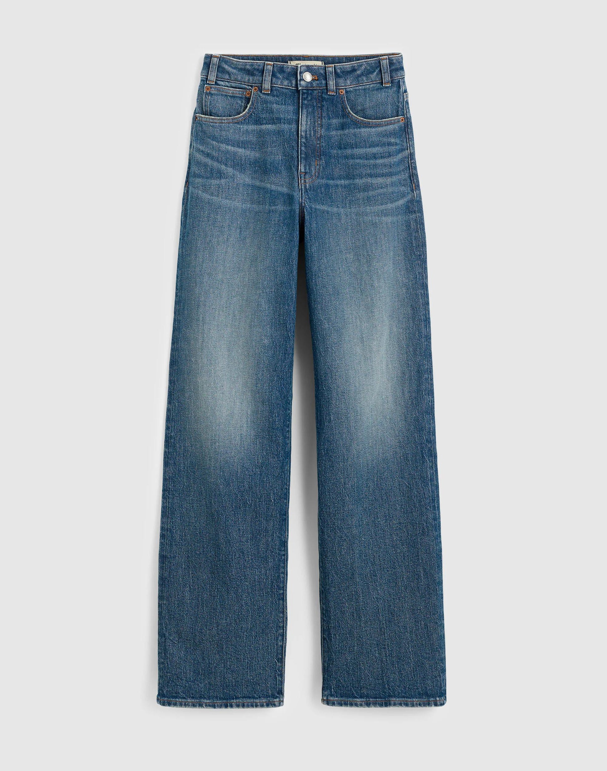 The Curvy Perfect Vintage Wide-Leg Jean Harvey Wash | Madewell