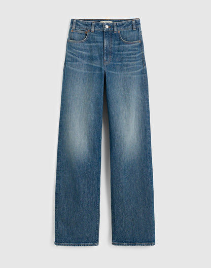 The Curvy Perfect Vintage Wide-Leg Jean Harvey Wash | Madewell
