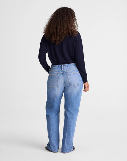 The Curvy Low-Rise Loose Jean in Midvale Wash Midvale Wash | Madewell