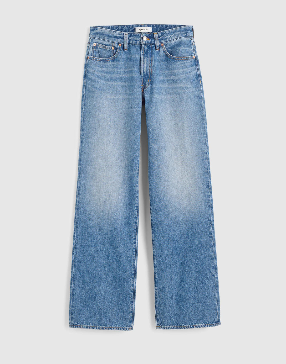 The Curvy Low-Rise Loose Jean in Midvale Wash Midvale Wash | Madewell