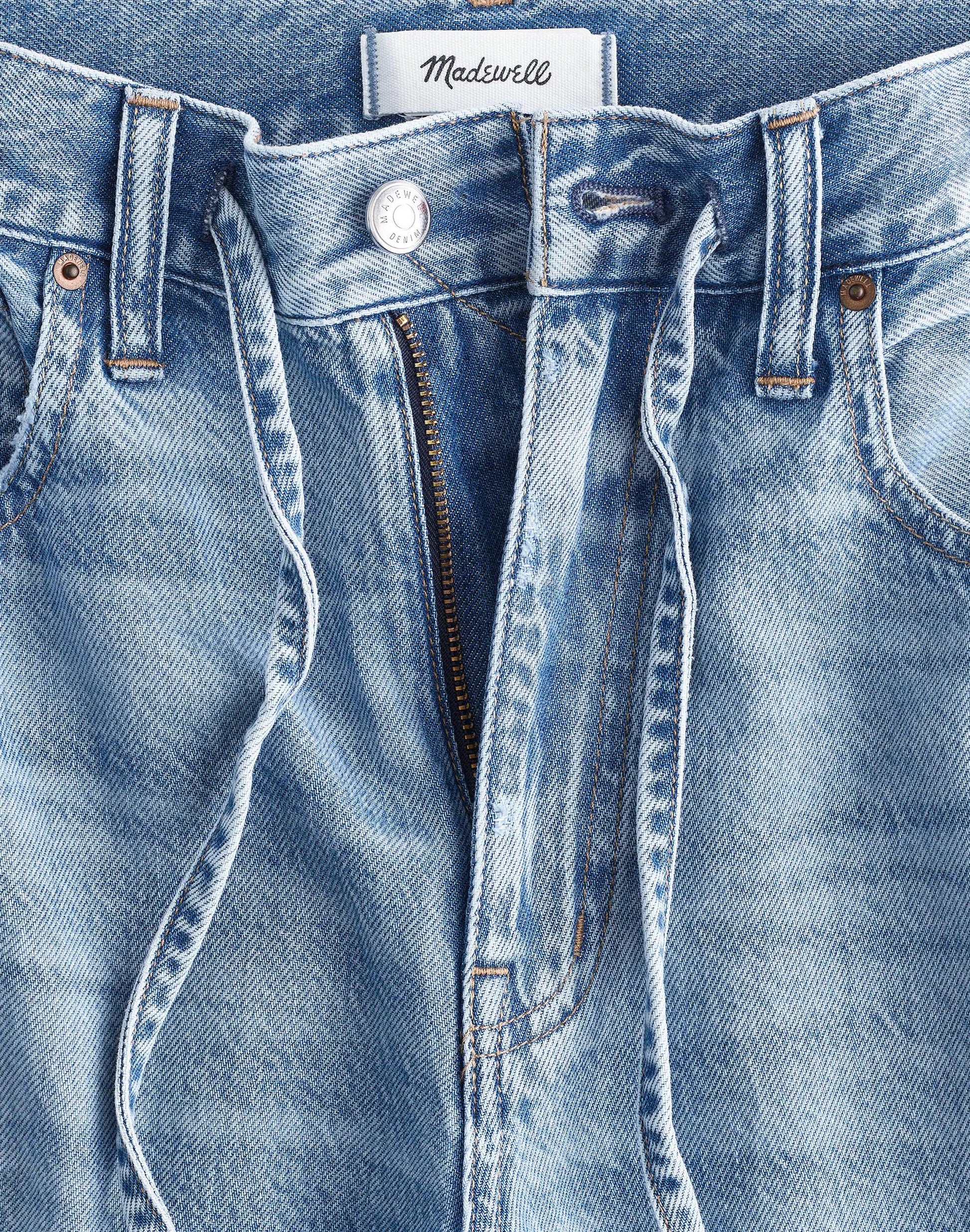 The Short Ultimate Wide-Leg Jean in Airy Denim Raebrook Wash | Madewell