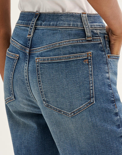 The Short Wide-Leg Jean in Super Stretch Sunnyside Wash | Madewell