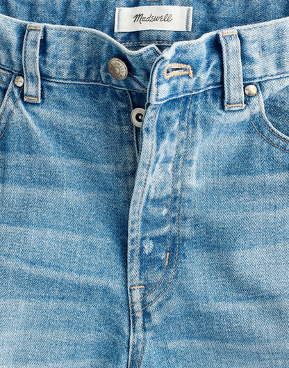 Short Low-Slung Baggy Crop Jean Larson Wash | Madewell