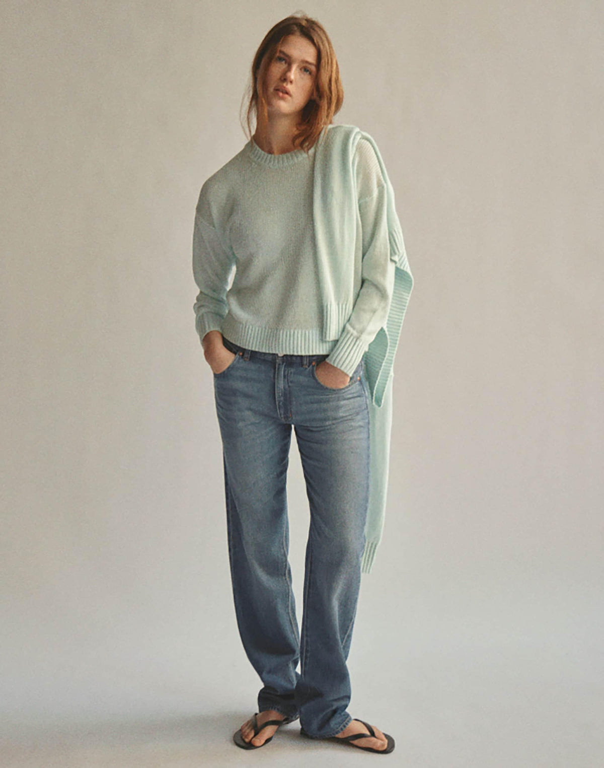The Petite Dean Easy Straight Jean in Airy Denim Birkdale Wash | Madewell