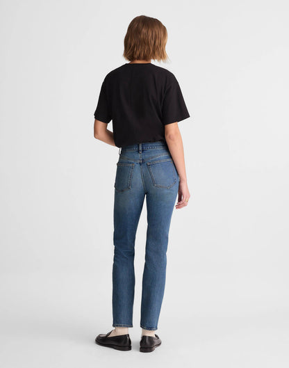 The Petite Jules Slim-Straight Jean Concho Wash | Madewell