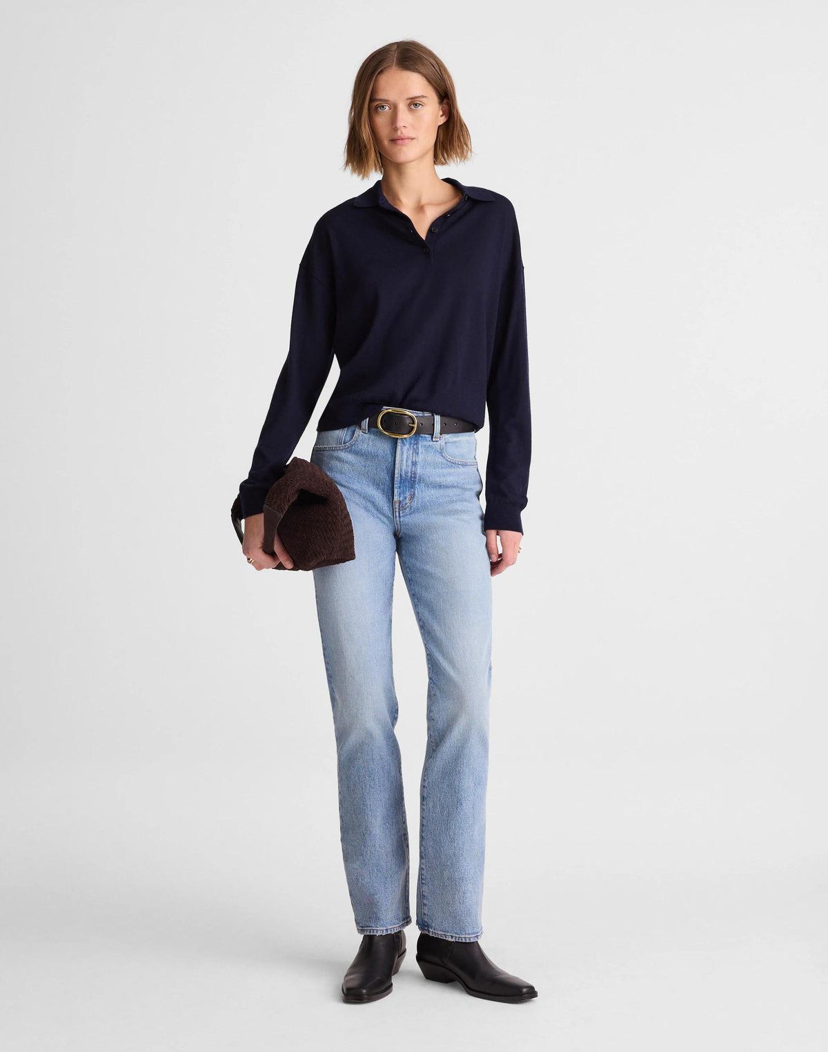 The Tall Longline Straight Jean Raebrook Wash | Madewell